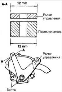  Регулировка переключателя индикации положения рычага селектора Hyundai Accent