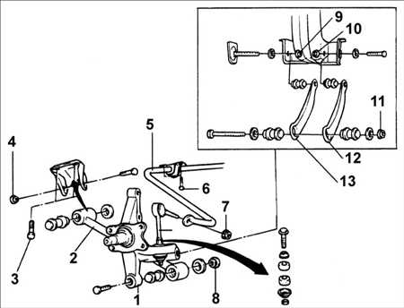  Стойка задней подвески Hyundai Accent