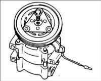  Втулка сцепления и шкив компрессора кондиционера Hyundai Accent