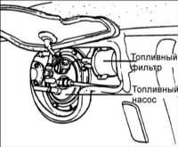  Проверка давления, создаваемого топливным насосом Hyundai Accent